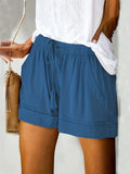 Shorts Feminino Com Cintura Elástica